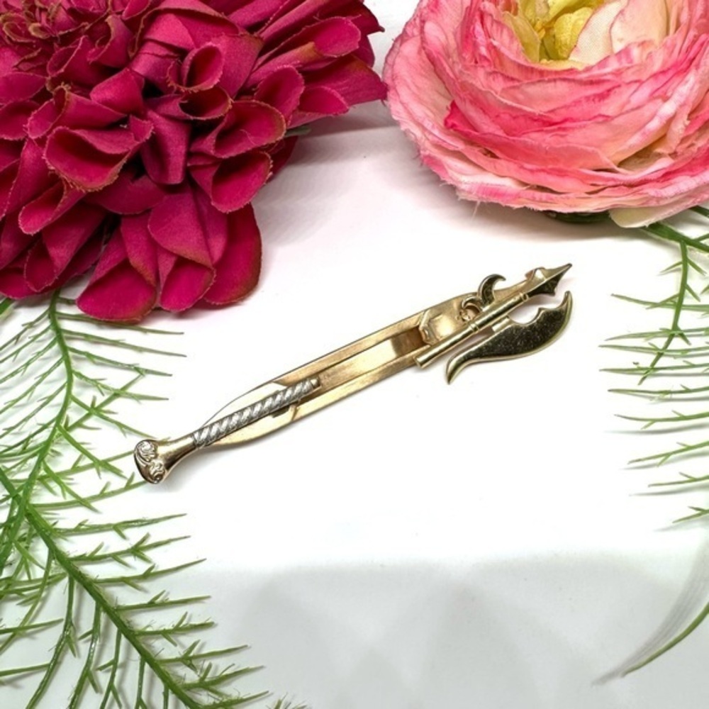 VINTAGE⚜️Medieval Style Tie Bar by Anson